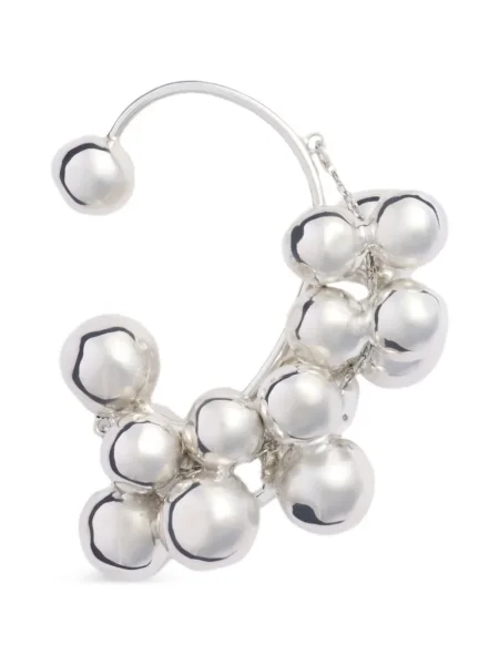 Cercei Patou argintiu