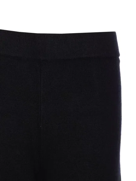 Pantaloni Max Mara de lână negru