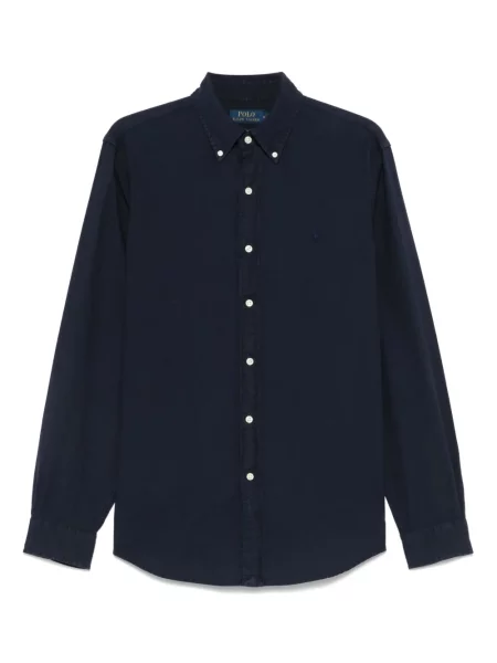 Флийс боксерки Polo Ralph Lauren с принт на райета зелено