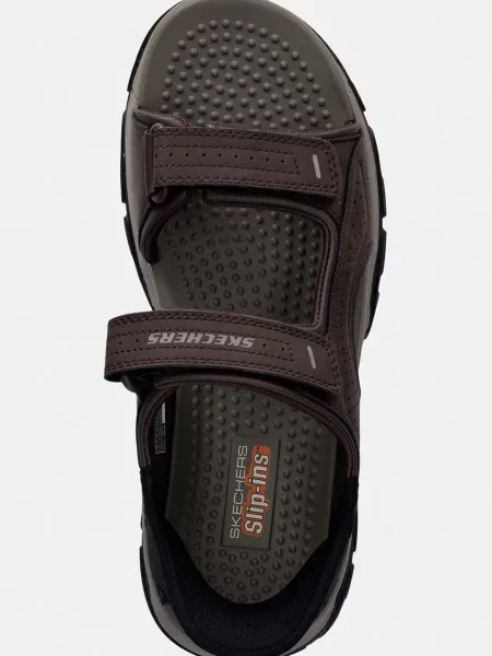 Félcipo Skechers barna