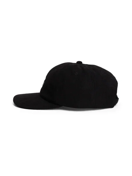 Tommy Jeans șapcă de baseball din catifea negru