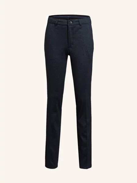 G.O.L. Finest Collection Spodnie Garniturowe Super Slim Fit blau niebieskie