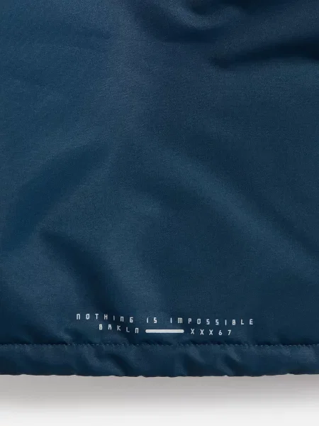 Куртка Reserved с капюшоном синяя