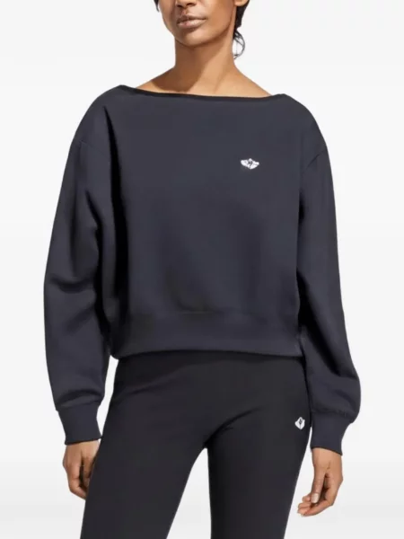 Ușor sneakerși Adidas din fleece cu bretele roz