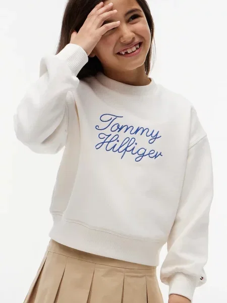 Суитчър Tommy Hilfiger бяло