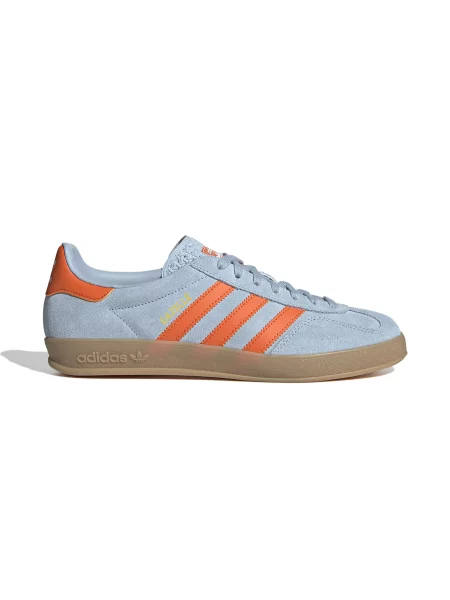 Sneakersy Adidas Originals skórzane niebieskie
