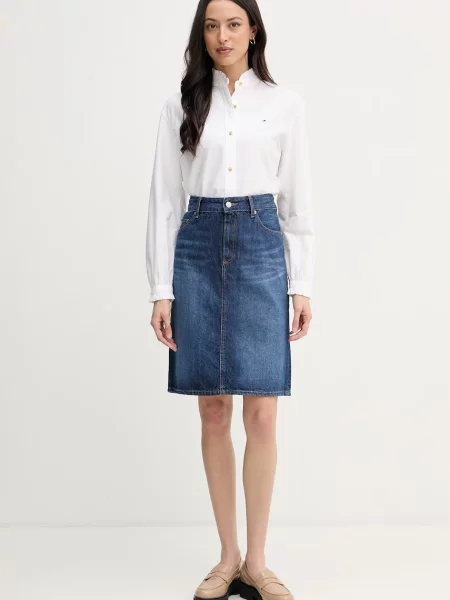 Tommy Hilfiger fustă din denim