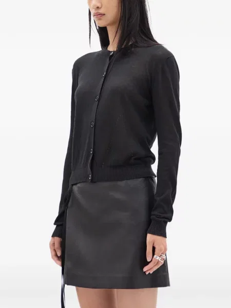 Cardigan Ann Demeulemeester tricotate negru