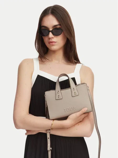 TOUS Τσάντα Back To Basics Χακί μπεζ