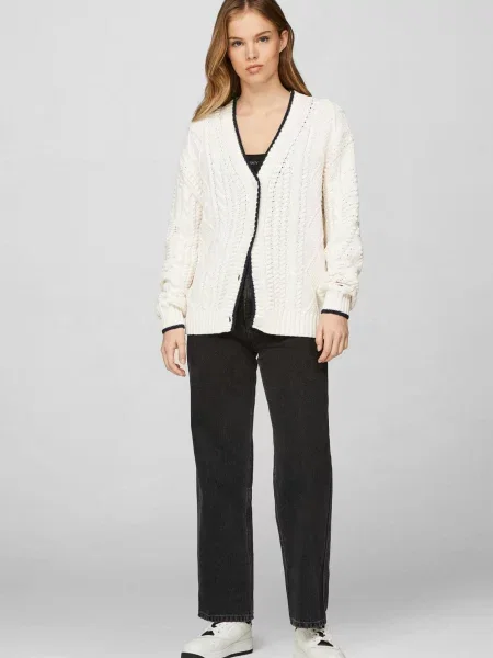 Кардиган Tommy Jeans білий