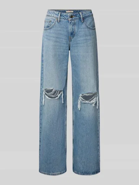 Jeansy o luźnym kroju z czystej bawełny model Levi's® 300