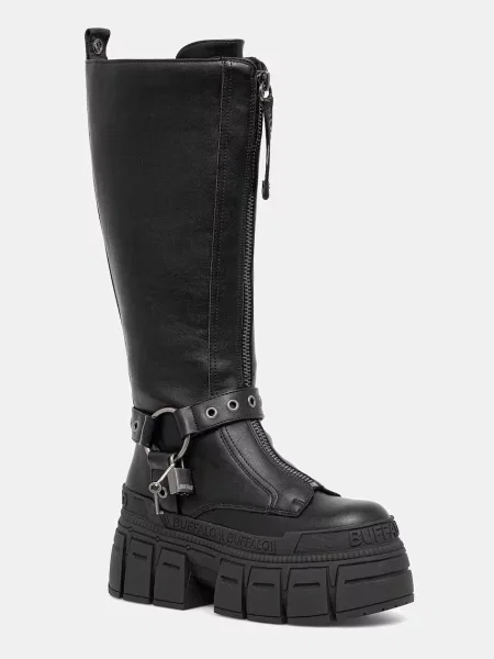 Ботуши Buffalo Gospher Biker Hi черно