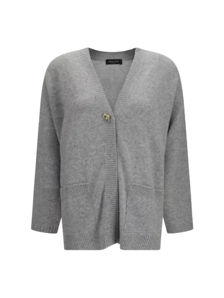 Sweter Fabiana Filippi szary