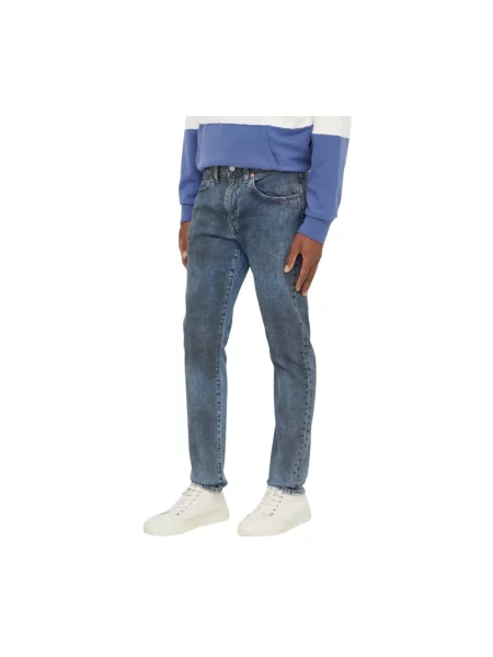 Levi's jeansy SLIM niebieski