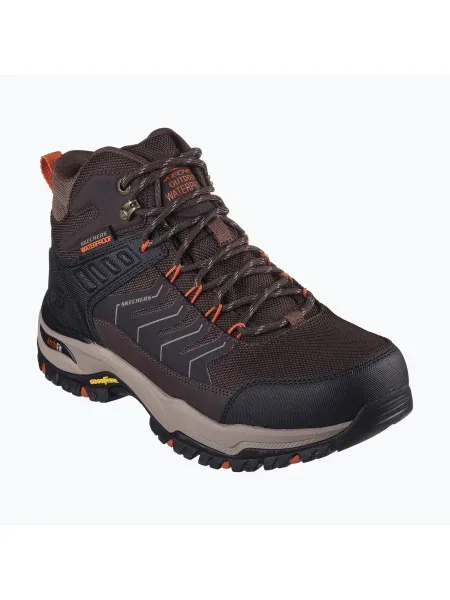 Buty SKECHERS Arch Fit Dawson Raveno brown brązowe