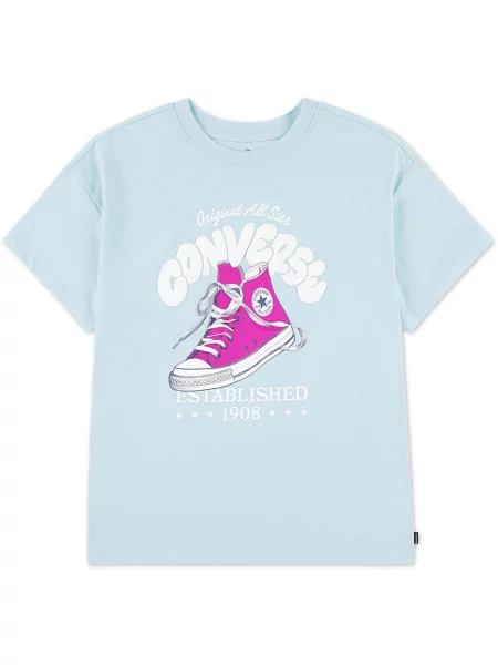Tricou copii Converse violet