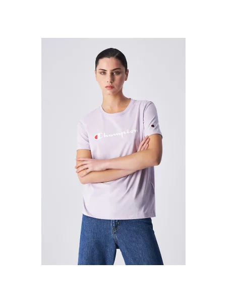 Koszulka sportowa Champion SS Tee fioletowa