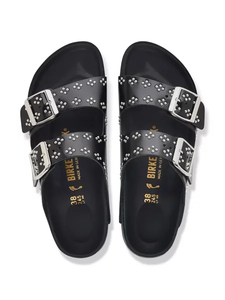 Birkenstock шльопанці шкіряні Arizona Exquisite Rivets