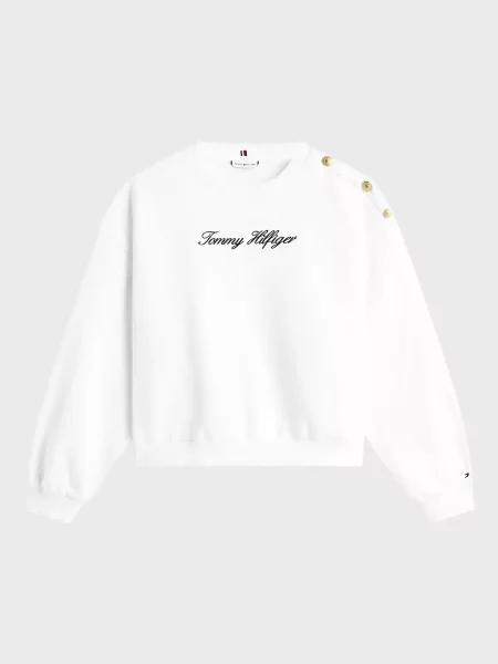Світшот Tommy Hilfiger білий