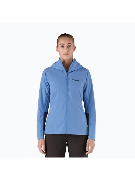 Női szigetelt dzseki Patagonia Nano-Air Ultralight Full-Zip Hoody bőséges kék. Méret: S kék