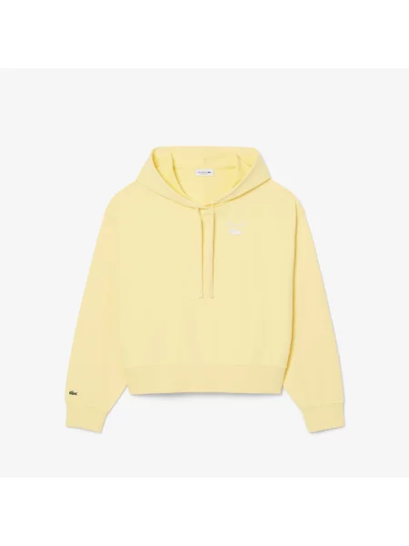 Lacoste толстовка Oversized Fit жовта