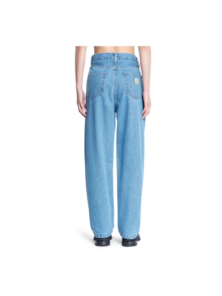 Jeansy Carhartt Wip niebieskie