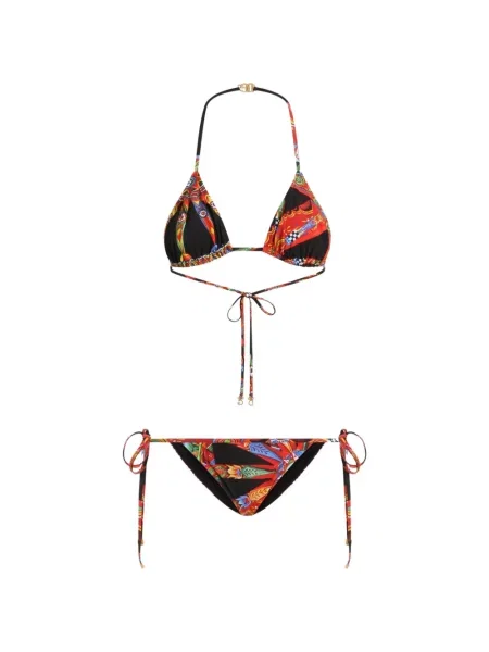 Bikini Dolce & Gabbana cu imagine negru
