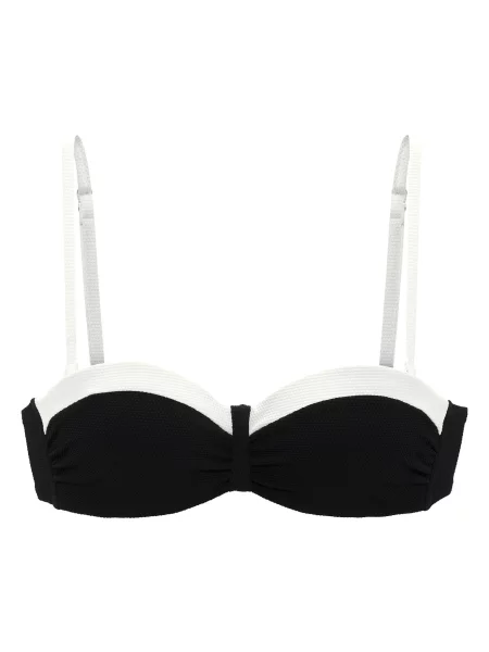 LASCANA Sutien costum de baie negru alb