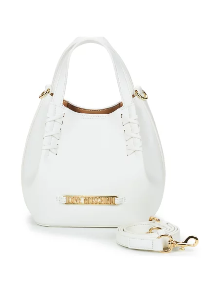 Torbica Love Moschino bela