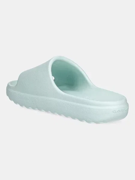 Pantofle adidas tyrkysová