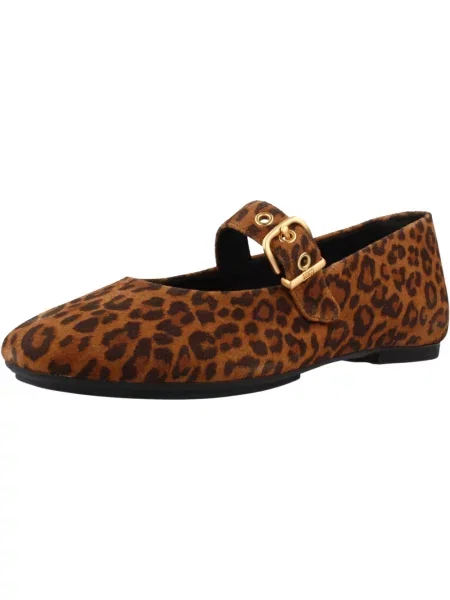 Balerinki Fitflop zamszowe w panterkę