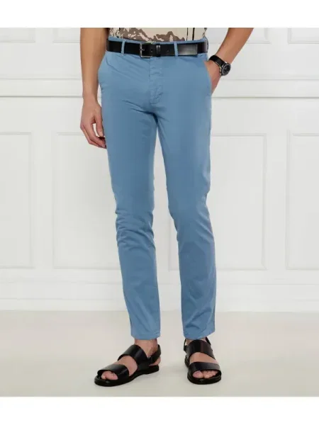 BOSS ORANGE Pantaloni chino albastru