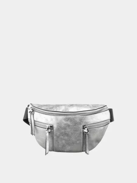 Keddo Поясна сумка Штучна шкіра срібний