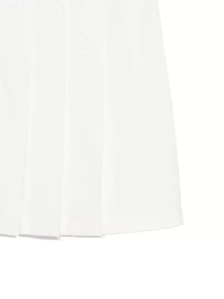 Fusta plisata A.p.c. alb