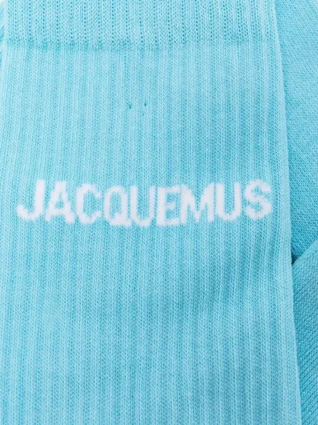 Șosete Jacquemus cu imagine albastru