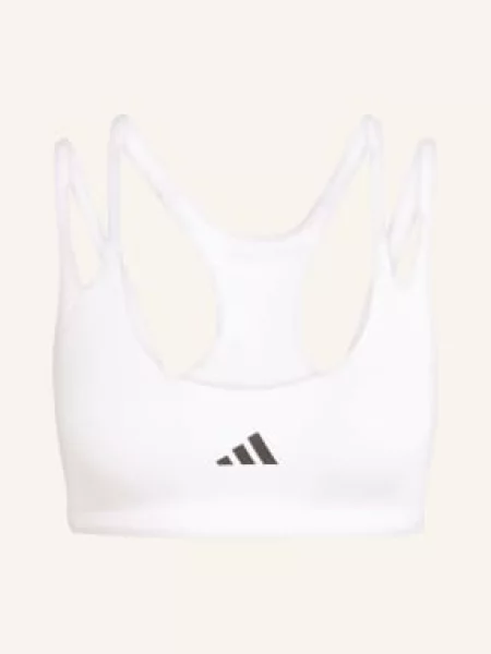 Adidas Sportovní Podprsenka Optime bílá