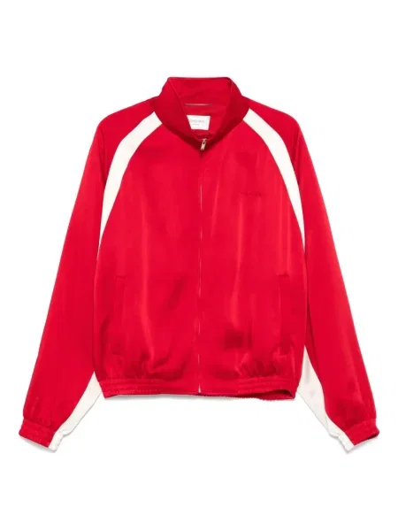 Mikina Saint Laurent s výšivkou červená