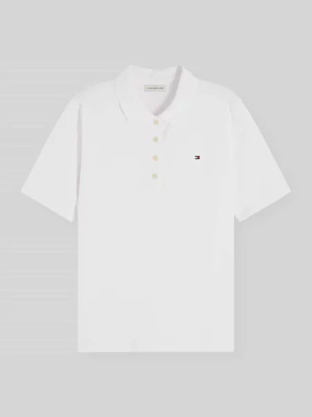 Tommy Hilfiger koszulka polo Kobiety jednolity M biały
