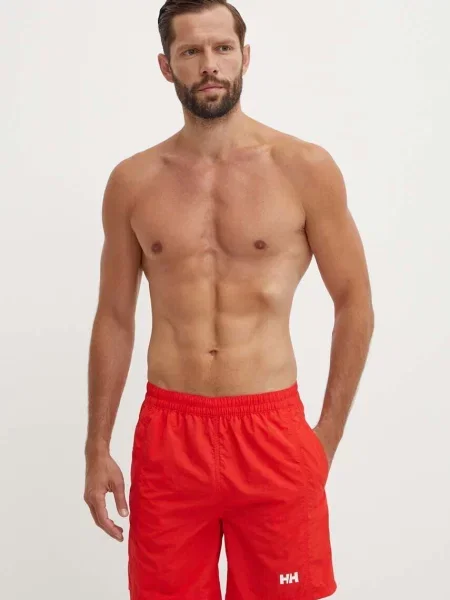 Kopalne kratke hlače Helly Hansen Calshot rdeča