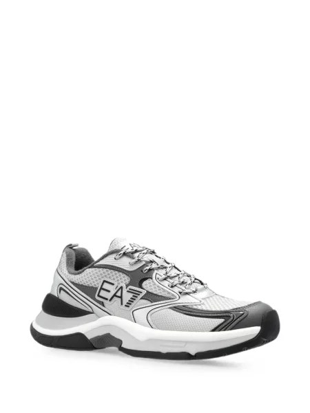 Sneakers Ea7 Emporio Armani με απλικέ γκρι