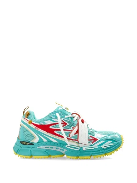 Маратонки Off-white с връзки с дантела бяло