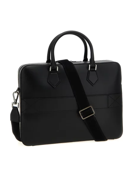 Teczka Dolce And Gabbana skórzana czarna