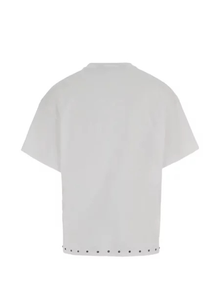 Tricou Just Cavalli cu imagine alb