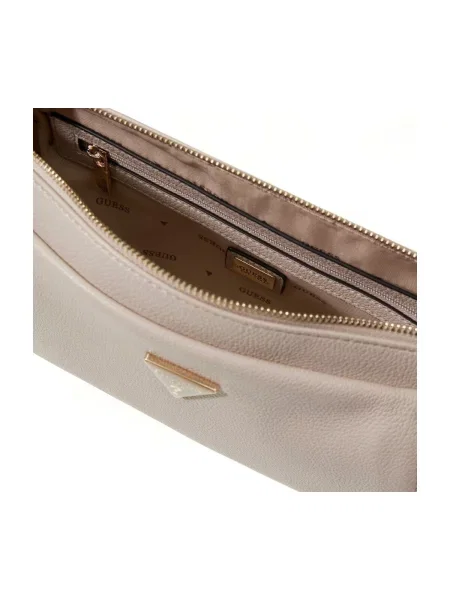 Crossbody kabelka Guess béžová