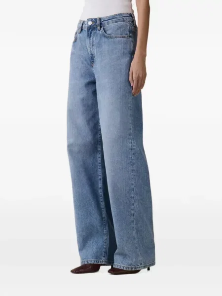 Blugi cu picior larg Jeanerica albastru