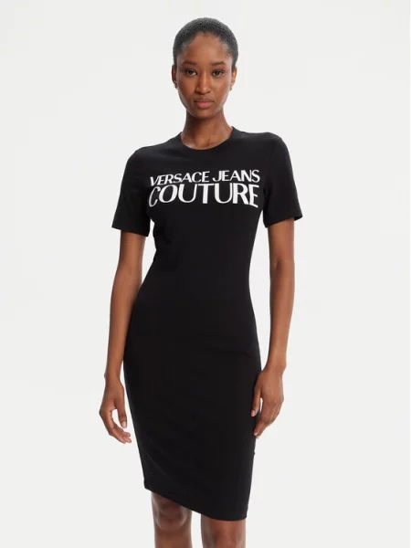 Versace Jeans Couture Vsakodnevna obleka črna