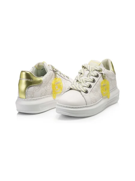 Pantofi Karl Lagerfeld din piele alb