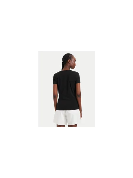 Guess Majica Regular Fit črna
