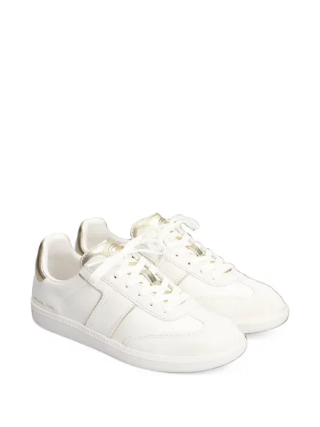 Sneakerși Michael Kors din piele alb