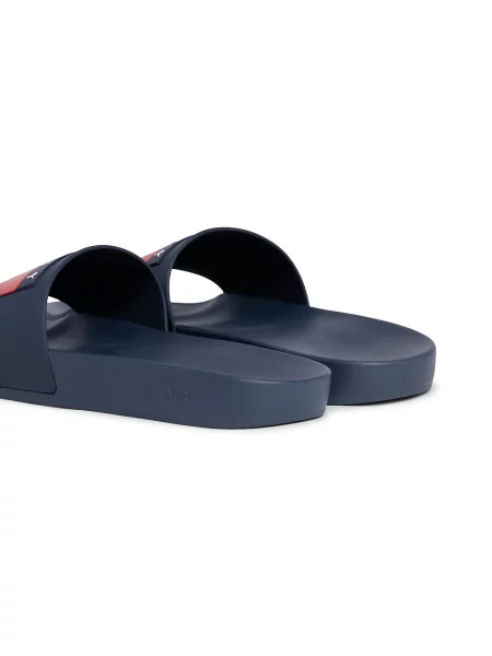 Tommy Jeans Șlapi Pool Slide Ess albastru